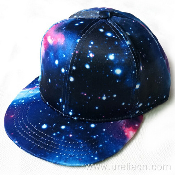 Sublimation printing flat peak cap